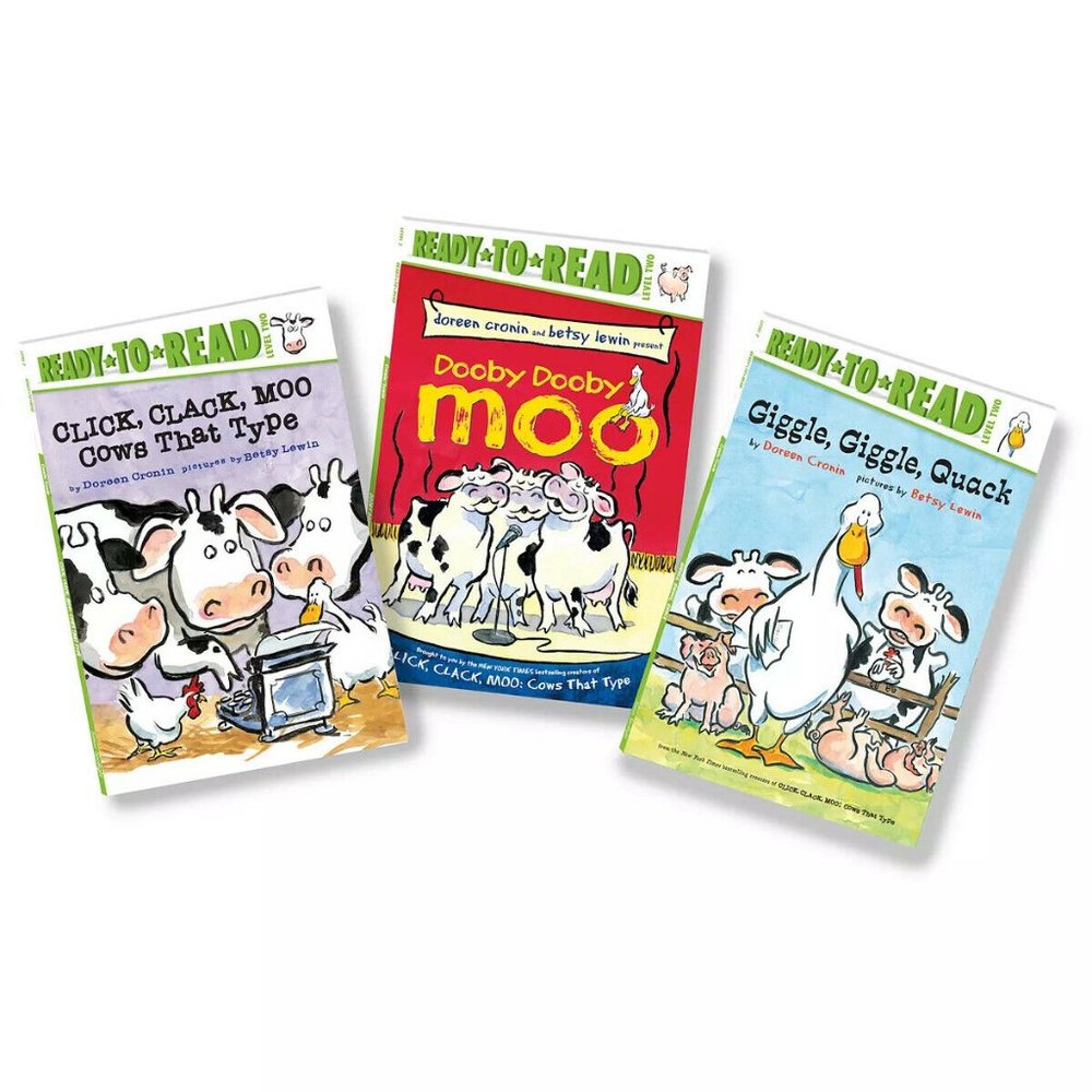Kohl's Cares® Ready-To-Read Click Clack Moo Children's Book Collection